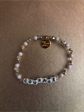Bracelet Little Words Project LWP courage